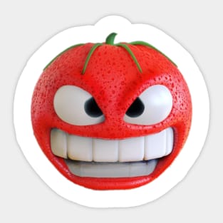 Tomato Face Sticker